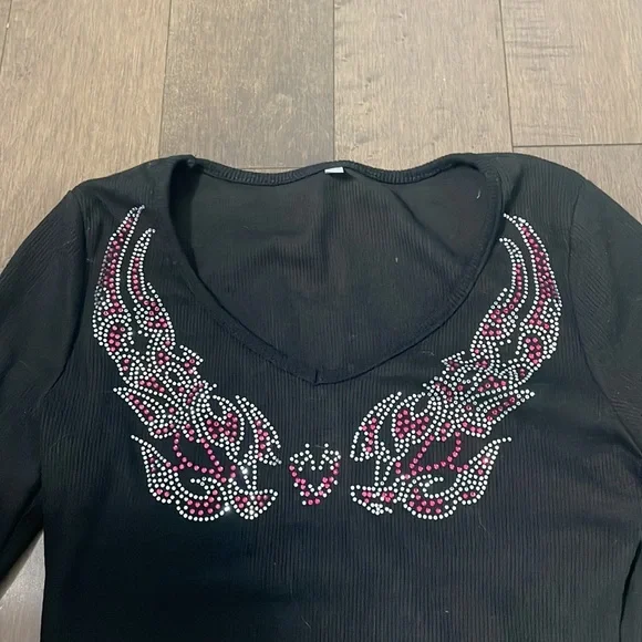 Rhinestone top - Picture 2 of 4